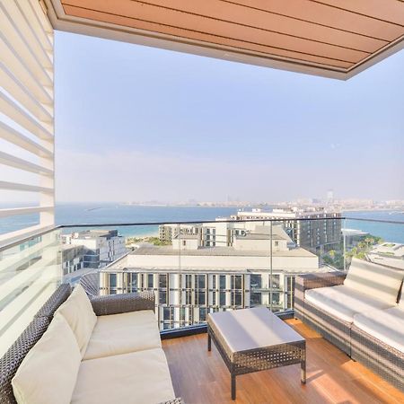 Posh 2 Bedroom Oceanfront Apt In The Heart Of Bluewaters Island 迪拜 外观 照片