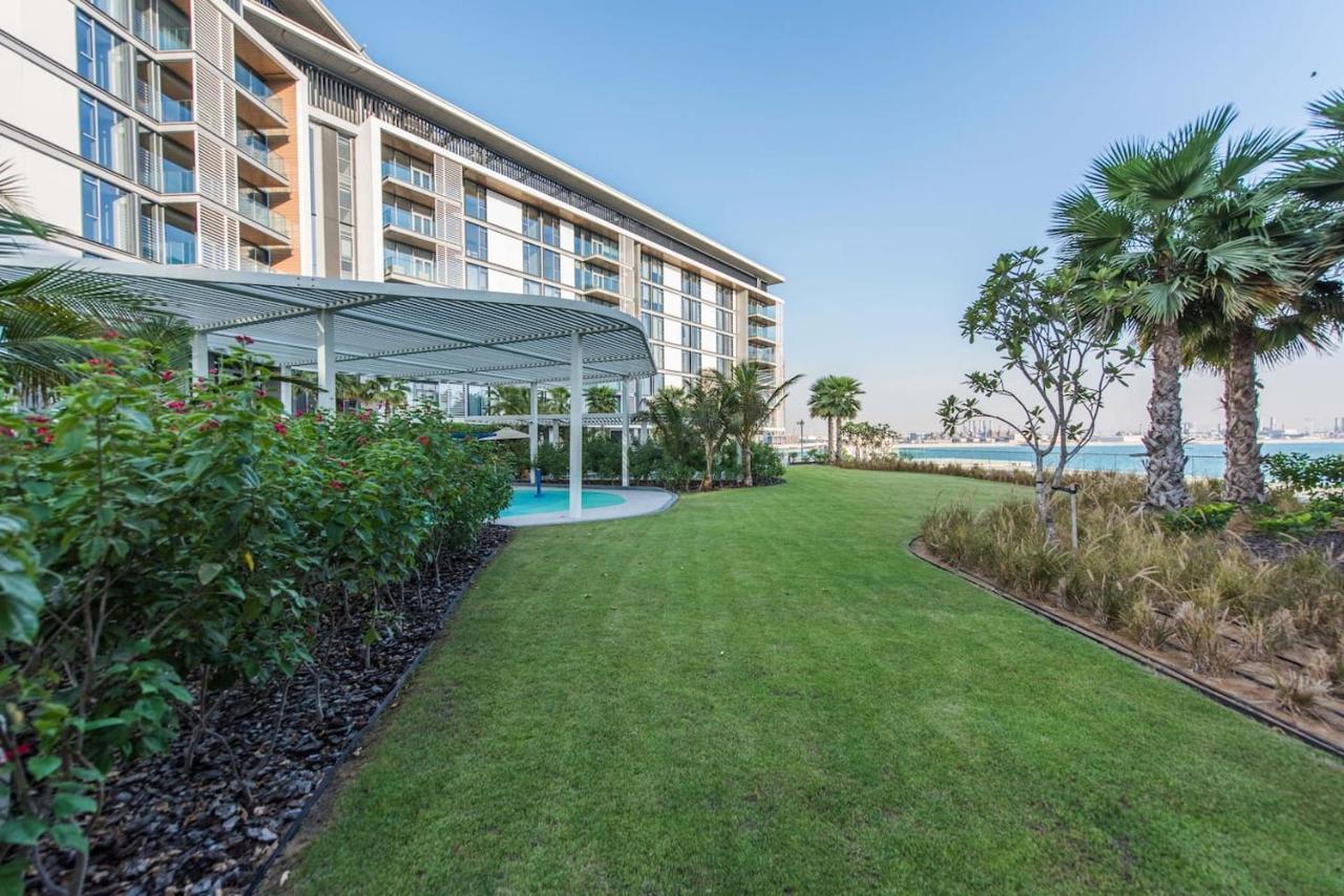 Posh 2 Bedroom Oceanfront Apt In The Heart Of Bluewaters Island 迪拜 外观 照片