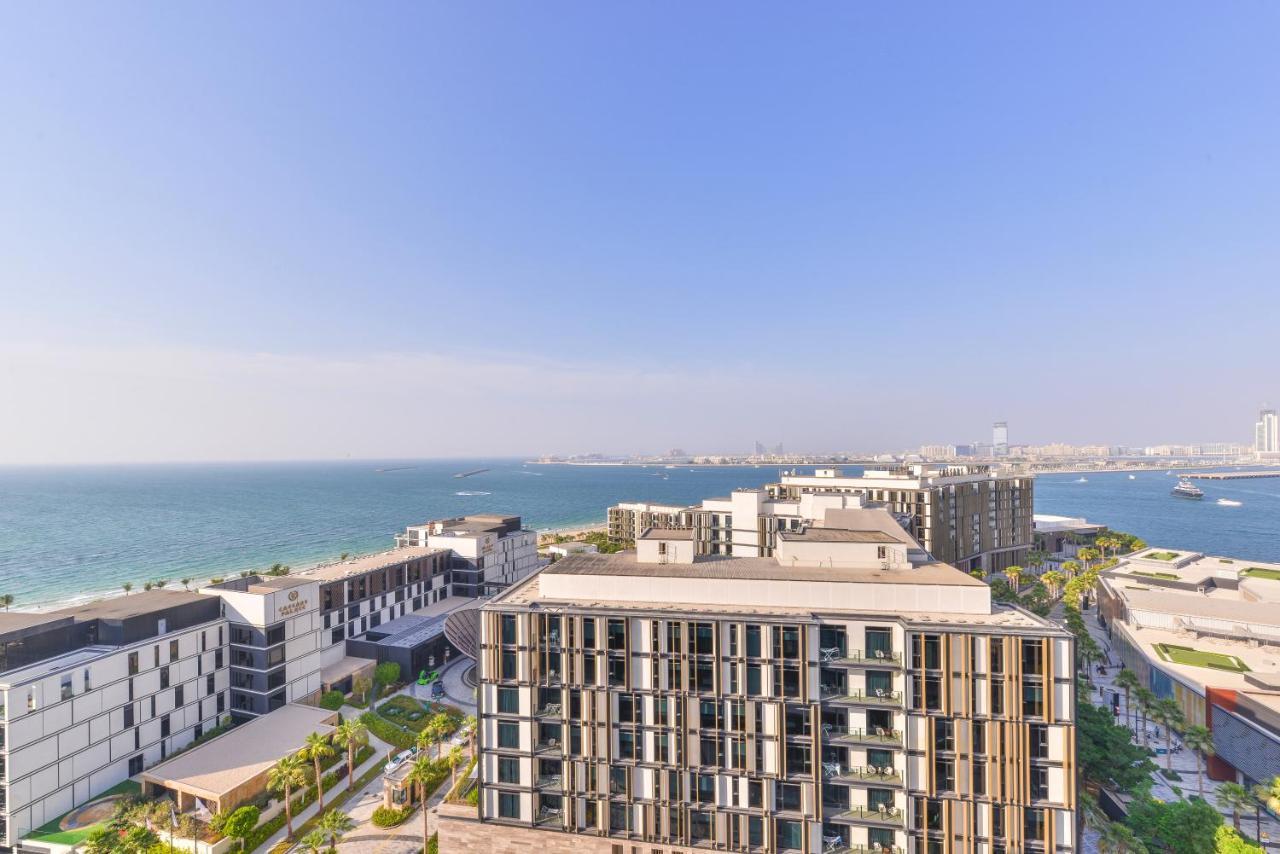 Posh 2 Bedroom Oceanfront Apt In The Heart Of Bluewaters Island 迪拜 外观 照片