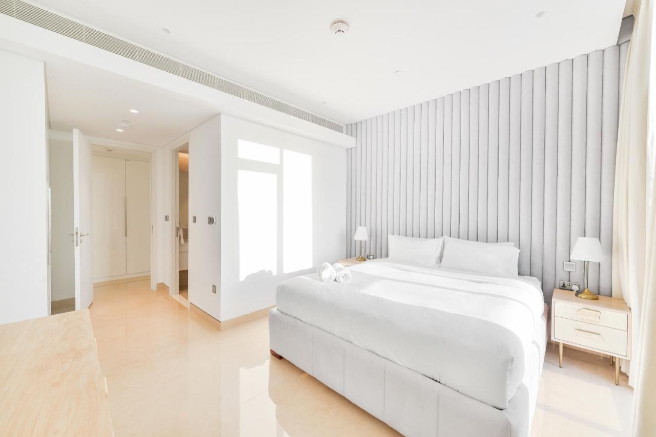 Posh 2 Bedroom Oceanfront Apt In The Heart Of Bluewaters Island 迪拜 外观 照片