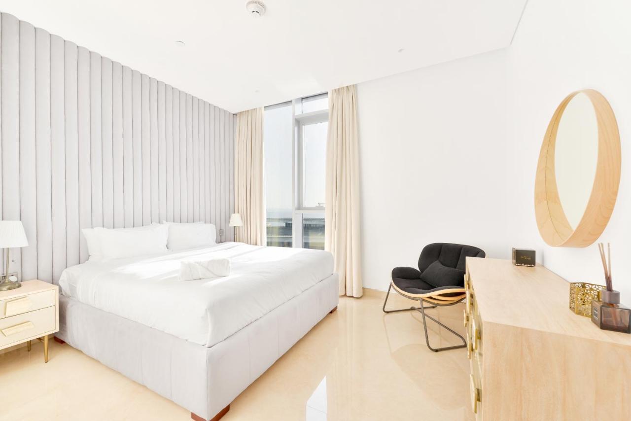 Posh 2 Bedroom Oceanfront Apt In The Heart Of Bluewaters Island 迪拜 外观 照片