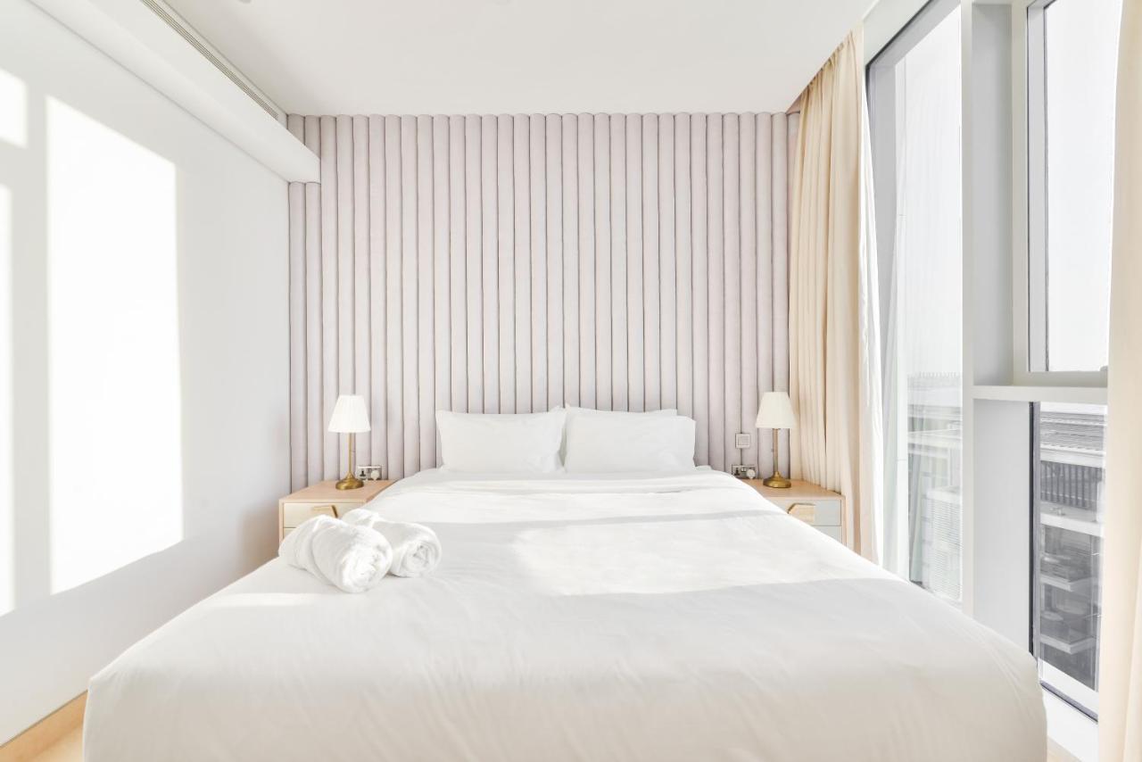 Posh 2 Bedroom Oceanfront Apt In The Heart Of Bluewaters Island 迪拜 外观 照片